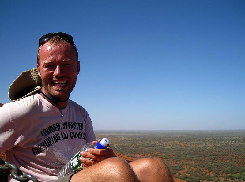 IMG_6125.JPG - Oppe på Uluru / Ayers Rock