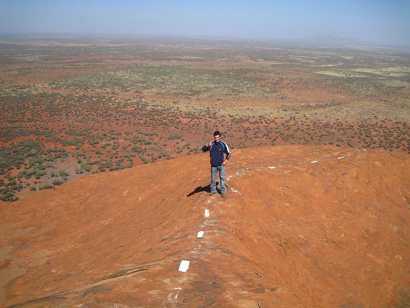IMG_6135.JPG - Oppe på Uluru / Ayers Rock