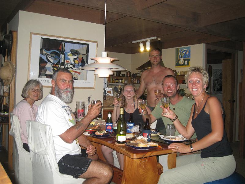 IMG_6651.JPG - Karen, Peter, Mette, Sven, Joachim og Anette i South Durras